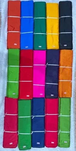 Cotton Silk fabric rolls